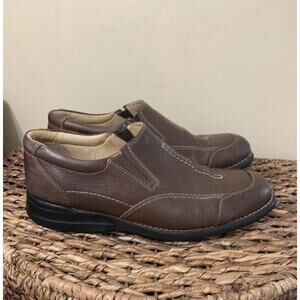 Johnston & Murphy Brown Leather Men’s Loaf Shoes 9 1/2 Comfort